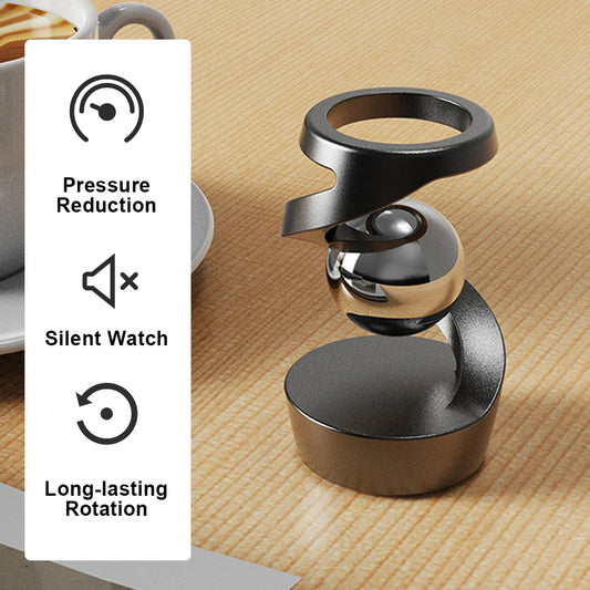 Gravity Defying Kinetic Desk Toy – Levitating Gyroscope Fidget Spinner for Stress Relief and Home Office Decor